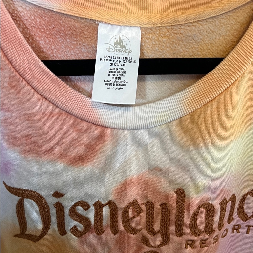 Disney Pastel Tie-Dye Sweatshirt - Picture 2 of 6